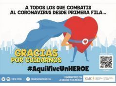 Campaña en apoyo de aquellos que cada día se enfrentan al coronavirus