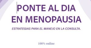 II edición curso Ponte al Día en Menopausia Ponte al día